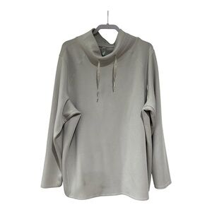 SPANX Women’s AirEssentials Got-Ya-Covered Sweatshirt Modal light gray - Sz 3X